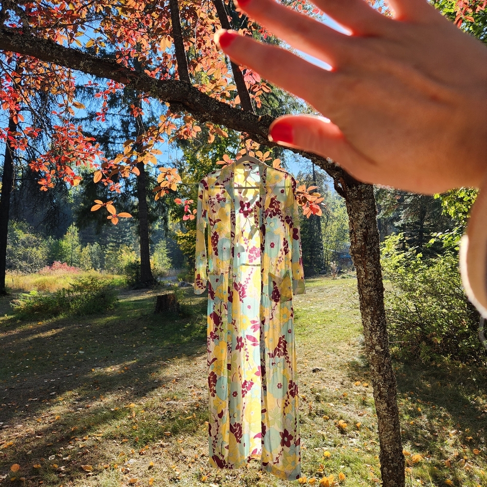 Vintage Floral Caftan